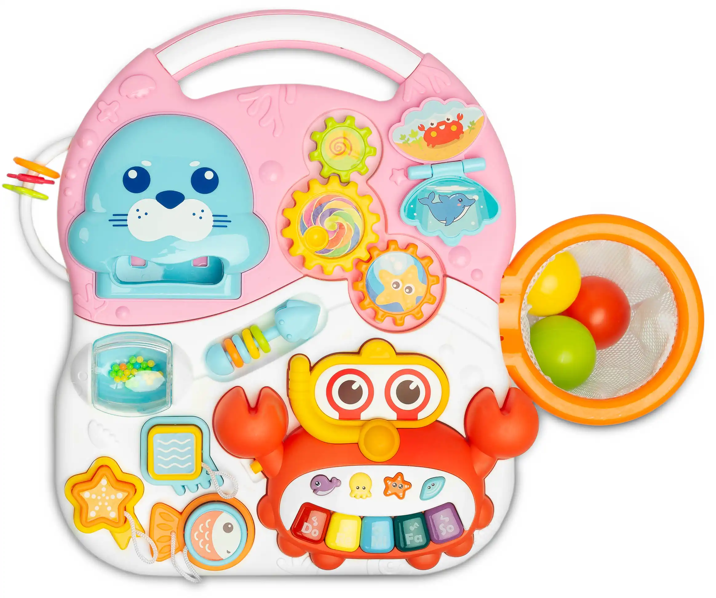 Ходунки 2 в 1 Caretero Spark Pink